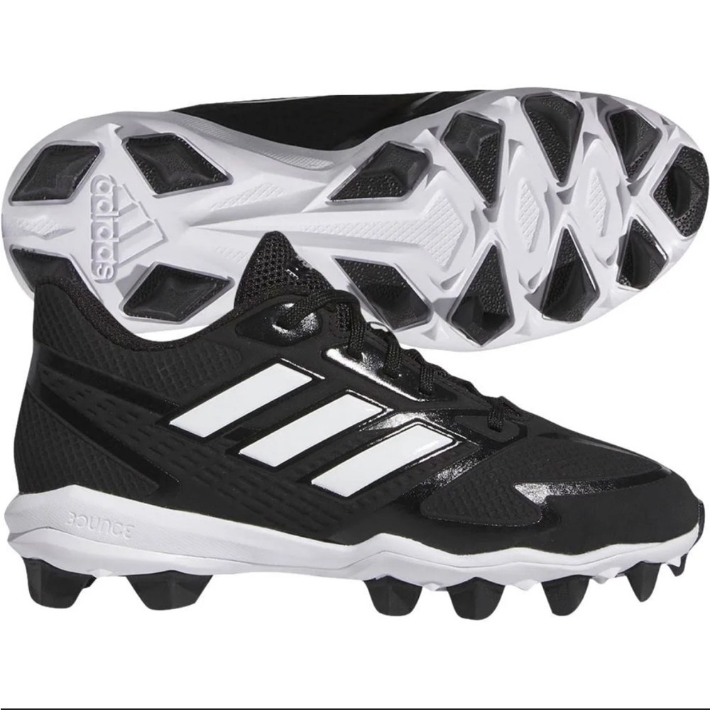 adidas Youth Icon 8 MD Molded Baseball Cleats Sz‎ 5 NWT